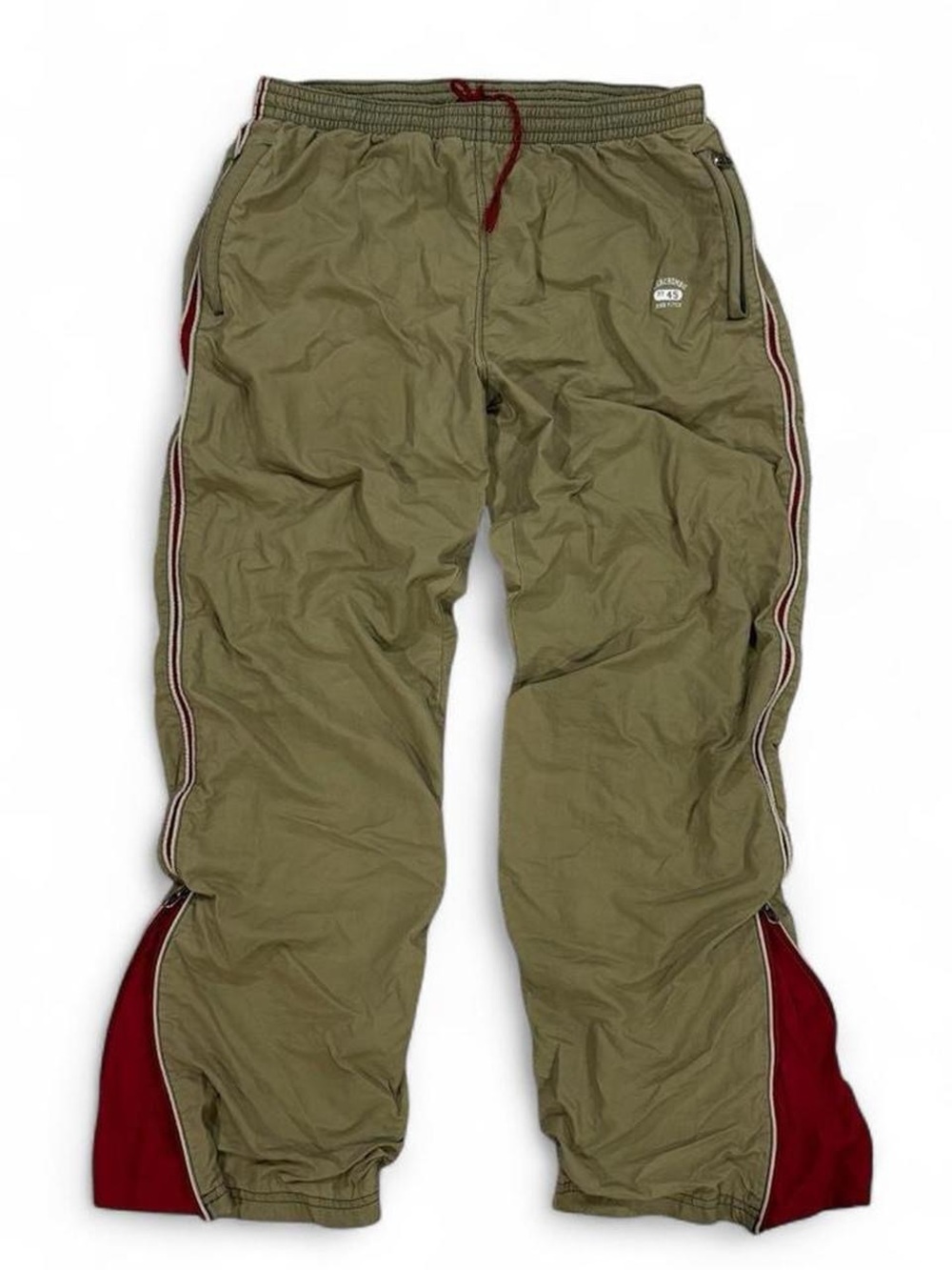The Britney Spears Baby One More Time Abercrombie Track Pants Flare Zipper Leg